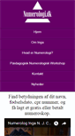 Mobile Screenshot of numerologi.dk